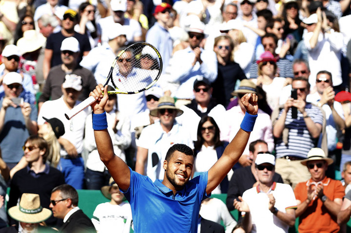 Tsonga Singkirkan Federer di Monte Carlo
