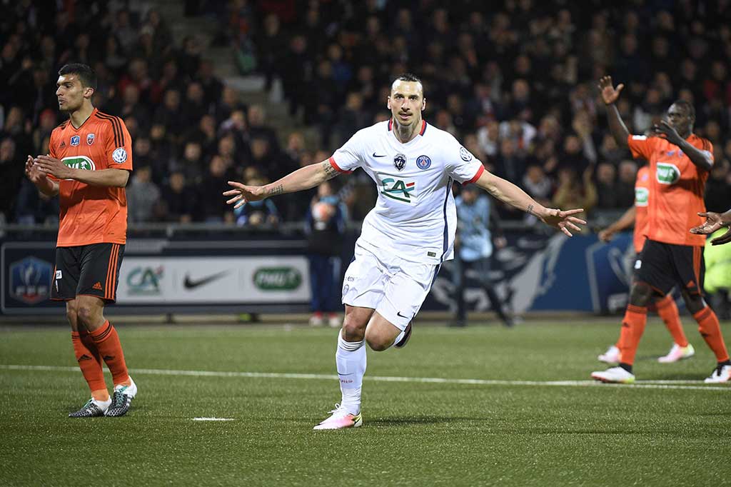 Ibrahimovic Antar PSG ke Final Piala Prancis