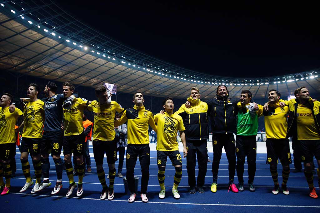Bagi Dortmund, ini merupakan final ketiganya secara beruntun dan mereka berharap kali ini mampu lebih beruntung setelah hanya selalu menjadi runner up pada 2014 dan 2015.