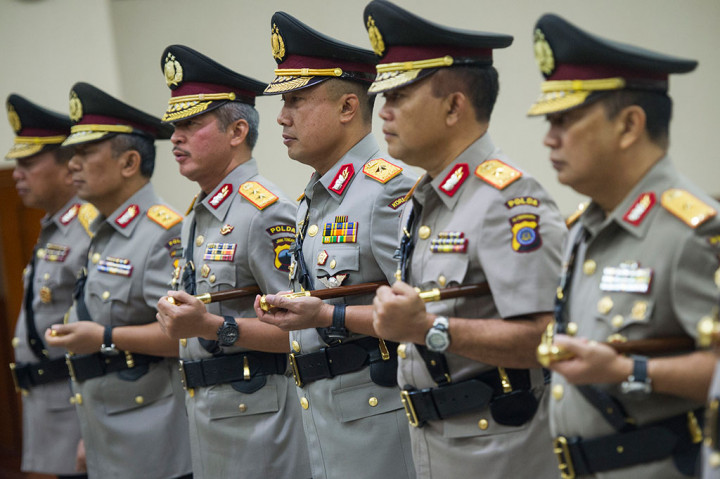 Badrodin Haiti Pimpin Sertijab Sembilan Pati Polri