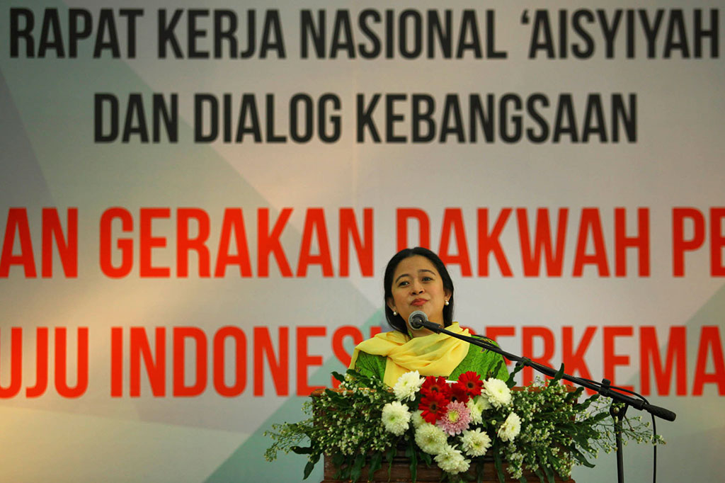 Menteri Puan Buka Rakernas Aisyiyah di Yogyakarta
