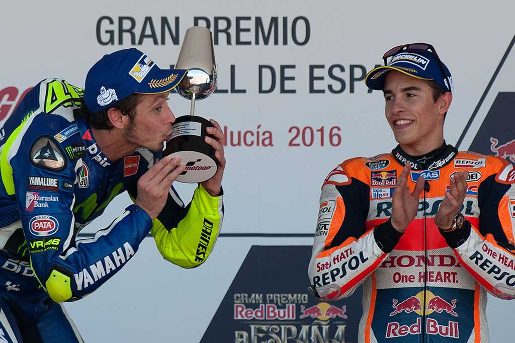 Rossi Kampiun di MotoGP Spanyol
