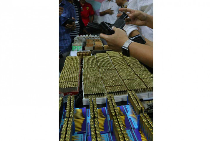 Senjata Api dan Ribuan Amunisi Diamankan dari Pensiunan Polisi