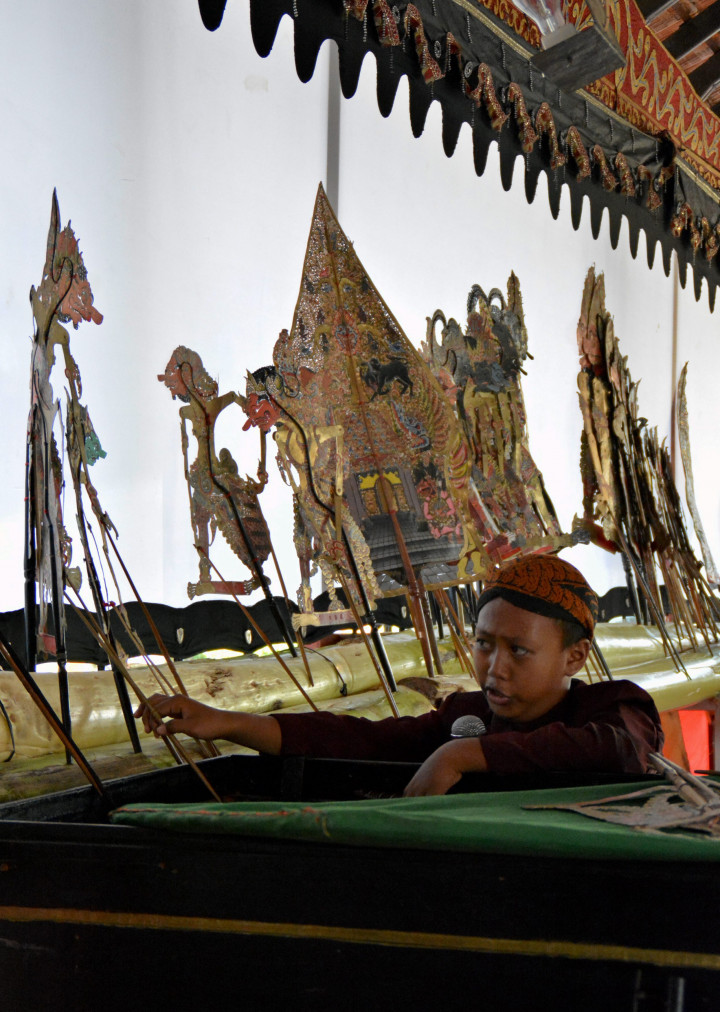 Antusias Pedalang Muda Ikuti Festival Dalang