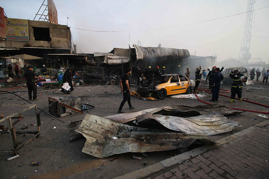 Bom Bunuh Diri di Baghdad, Tujuh Orang Tewas