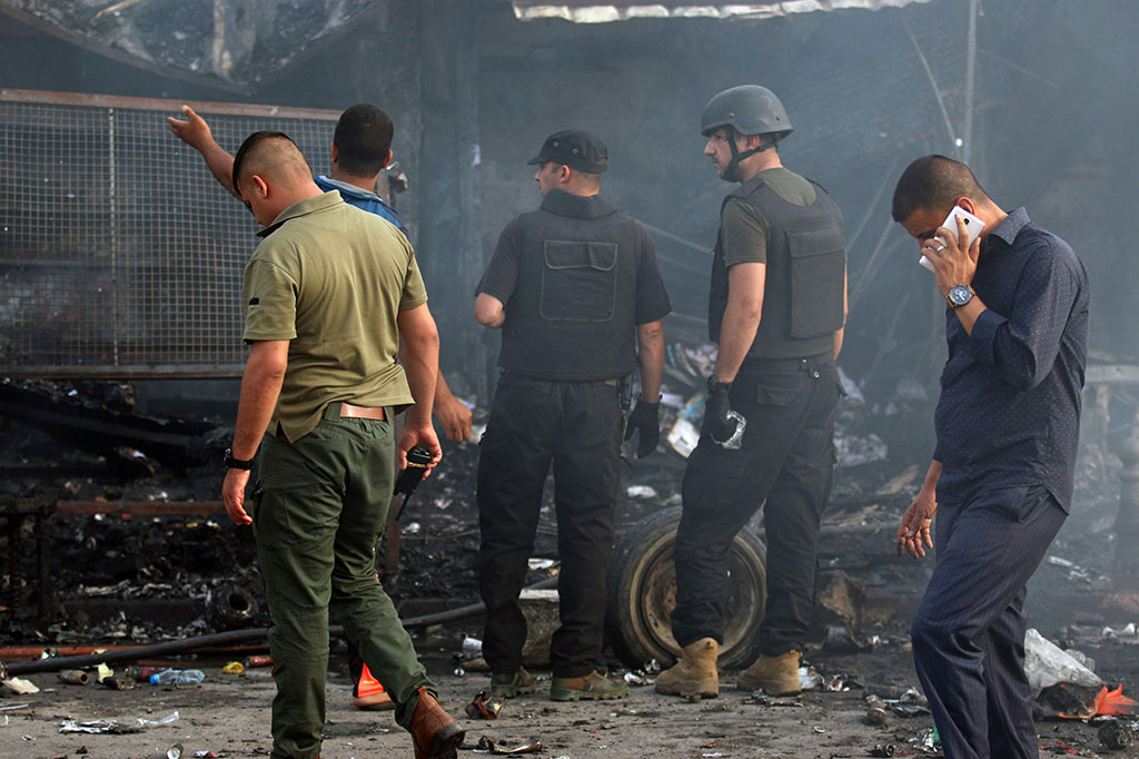 Bom Bunuh Diri di Baghdad, Tujuh Orang Tewas