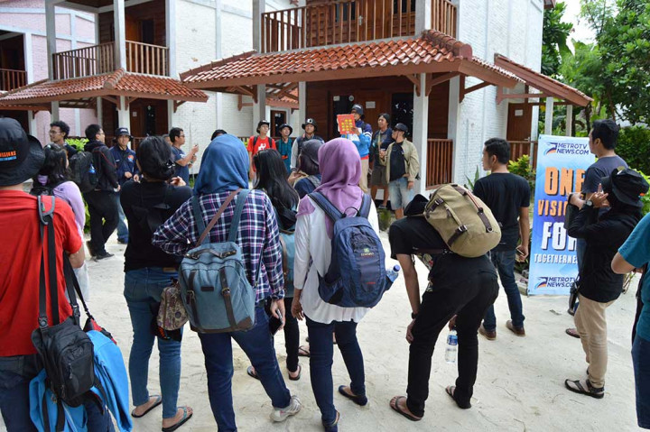 Serunya Outing Kru Metrotvnews.com di Pulau Seribu