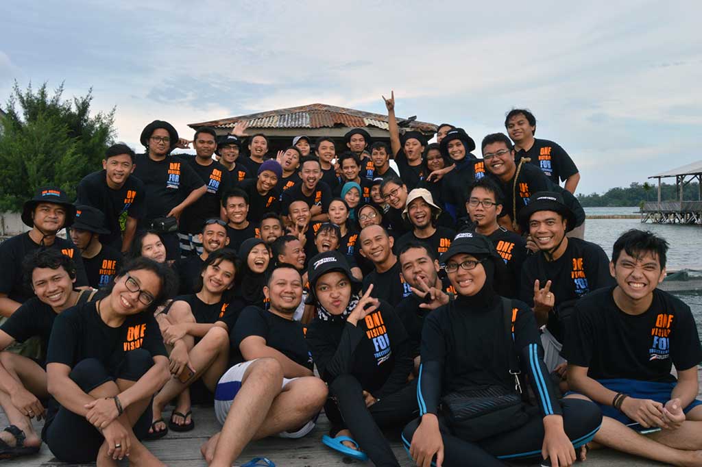 Serunya Outing Kru Metrotvnews.com di Pulau Seribu