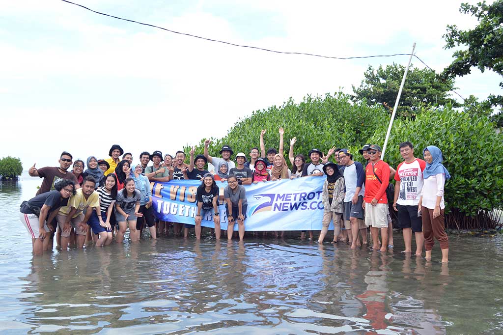 Serunya Outing Kru Metrotvnews.com di Pulau Seribu