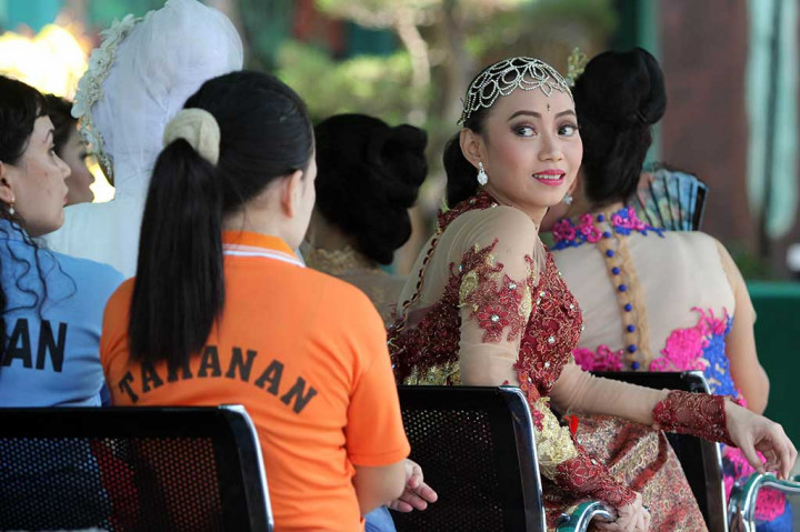 Napi Lapas Banyuwangi Ikuti Peragaan Busana