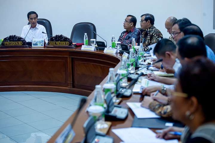 Presiden Pimpin Ratas Bahas Pagu Indikatif 2017