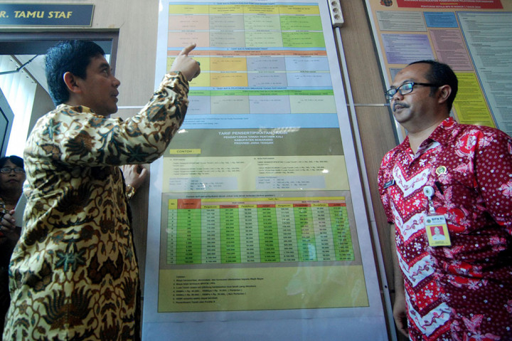 Menpan RB Inspeksi Kantor BPN Ungaran