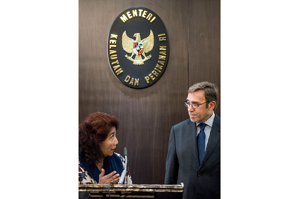 Menteri Susi Serahkan Bukti kepada Argentina