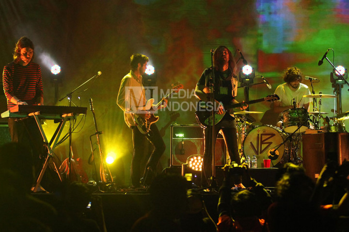 Konser Tame Impala di Jakarta Memukau Penonton
