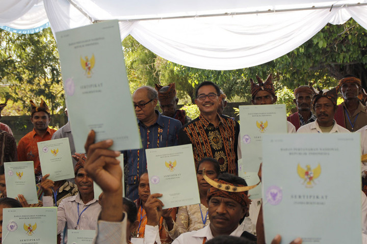 Belasan Ribu Warga Kupang Peroleh Bantuan Sertifikat Tanah