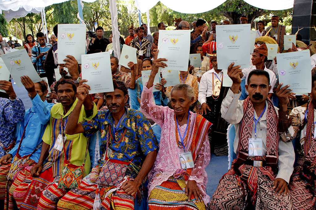 Belasan Ribu Warga Kupang Peroleh Bantuan Sertifikat Tanah