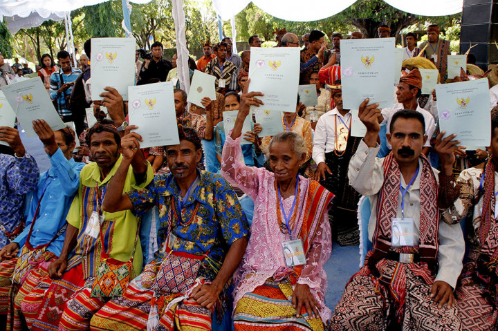 Belasan Ribu Warga Kupang Peroleh Bantuan Sertifikat Tanah