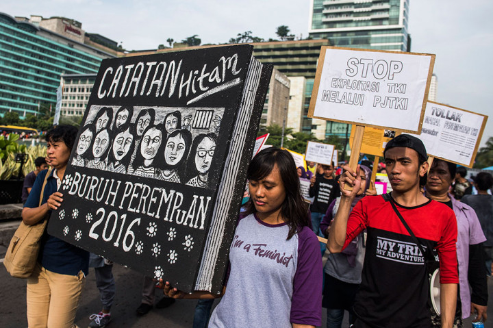 Aksi Simpatik Peringati Hari Buruh Dunia
