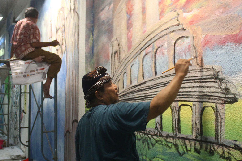 Kompetisi Mural Digelar di Malang
