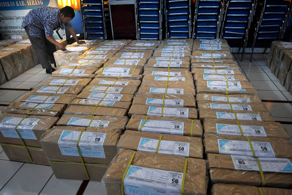 Distribusi Soal UN SMP di Banten