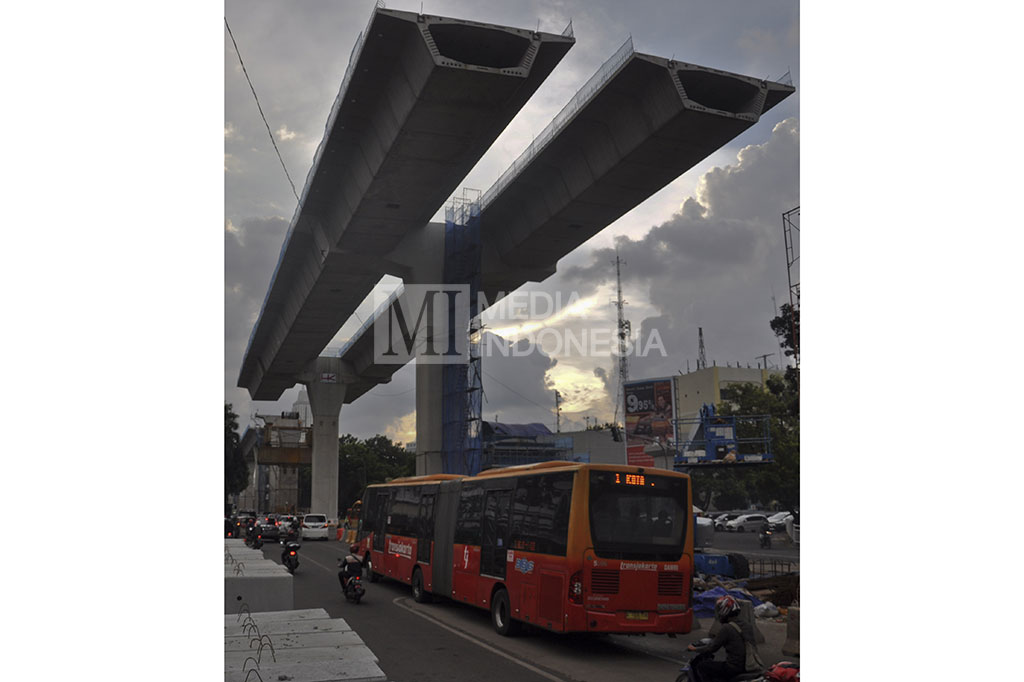 Pembangunan Jalan Layang Ciledug-Tendean Masuki Struktur Atas
