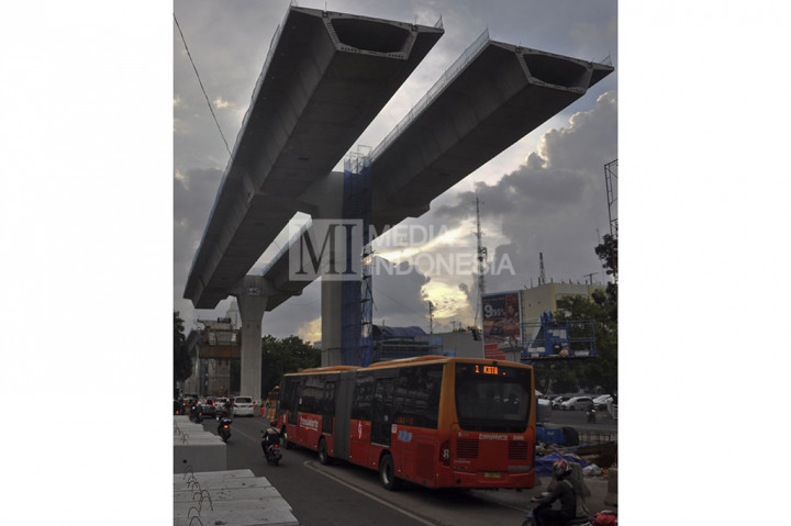 Pembangunan Jalan Layang Ciledug-Tendean Masuki Struktur Atas