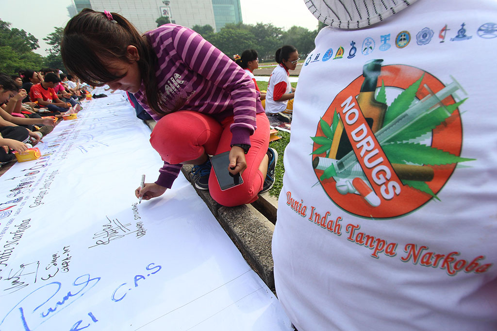 Deklarasi Gerakan Anti Narkoba di Medan