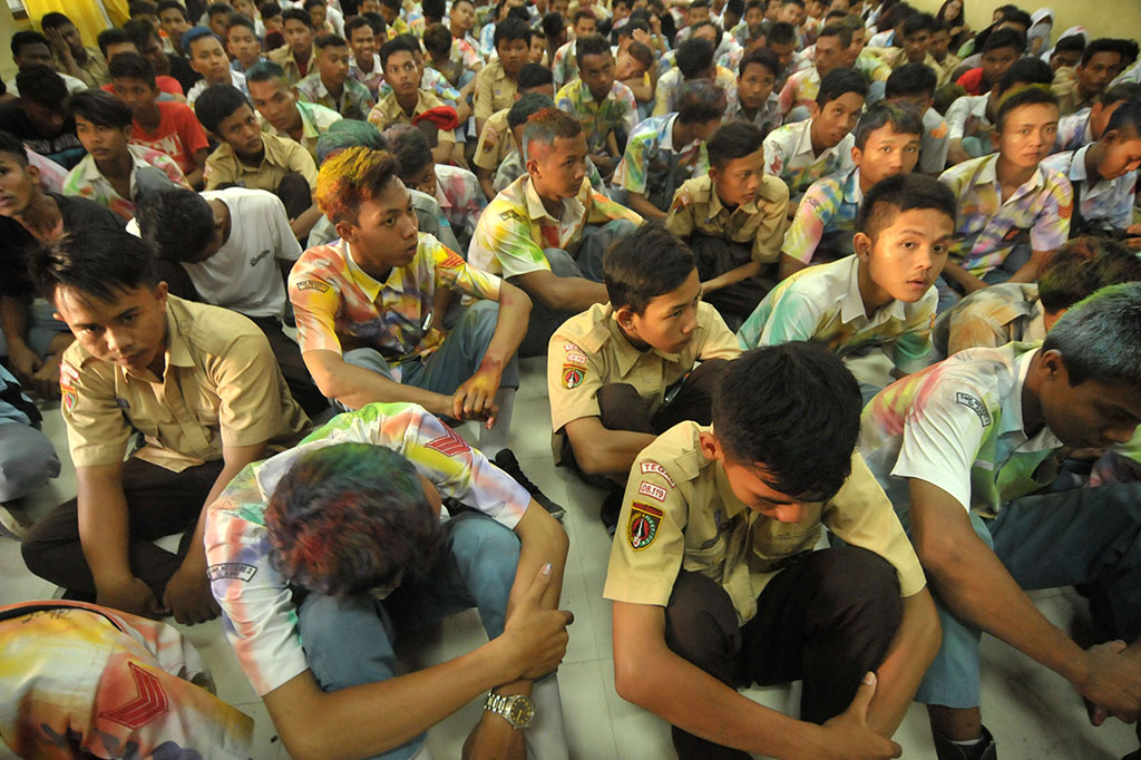 Polres Tegal Amankan 206 Siswa yang Rayakan Kelulusan