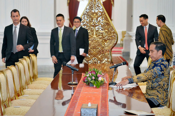 Presiden Terima Kunjungan Kehormatan Delegasi S&P