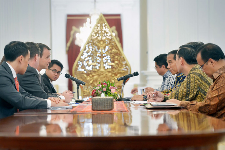 Presiden Terima Kunjungan Kehormatan Delegasi S&P