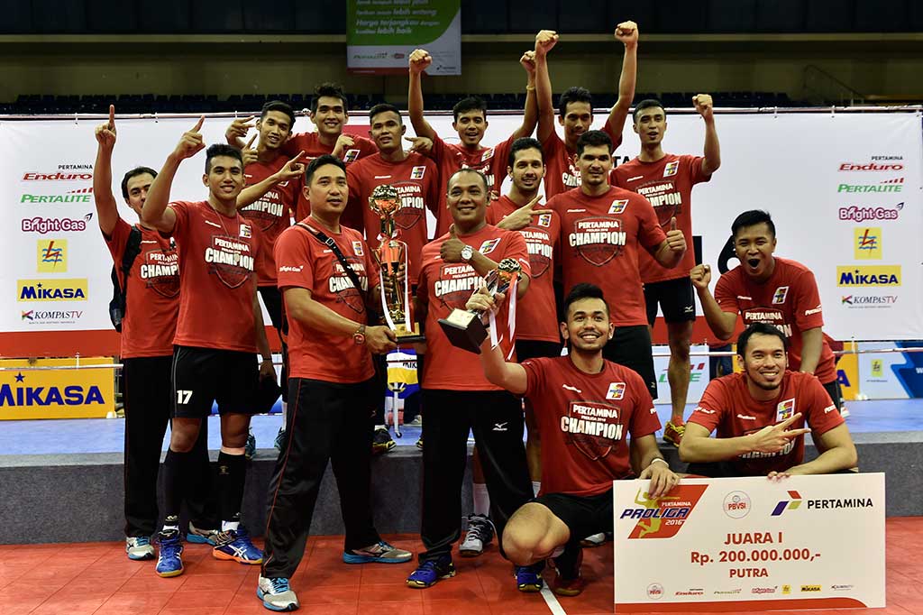 Surabaya Samator Juara Proliga 2016