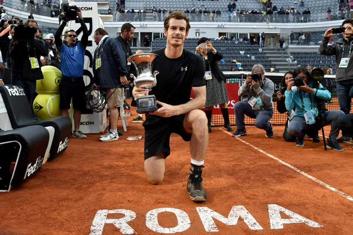 Ini merupakan gelar pertama Murray di Italia Terbuka.