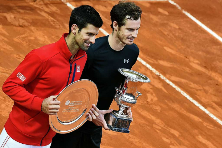 Murray juga memperbaiki rekor bertanding melawan Djokovic menjadi 10 kemenangan dari total 32 pertemuan mereka.