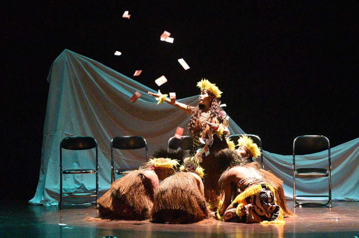 Sanggar Honai Pentaskan Papua Zoom Indonesia