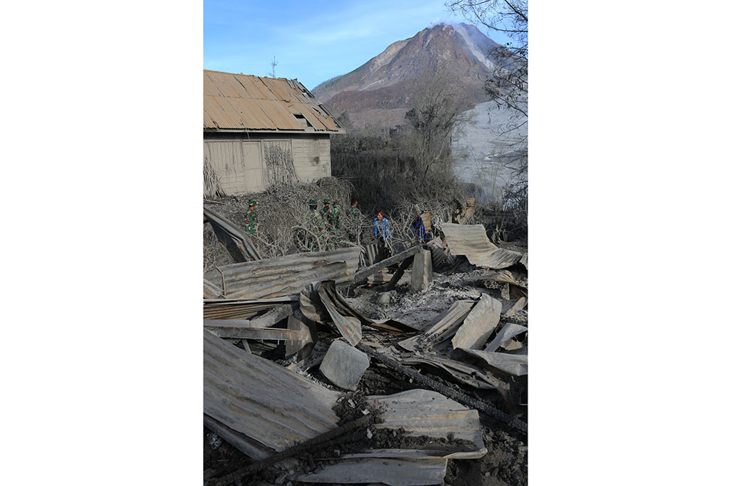 Erupsi Gunung Sinabung, Tujuh Tewas