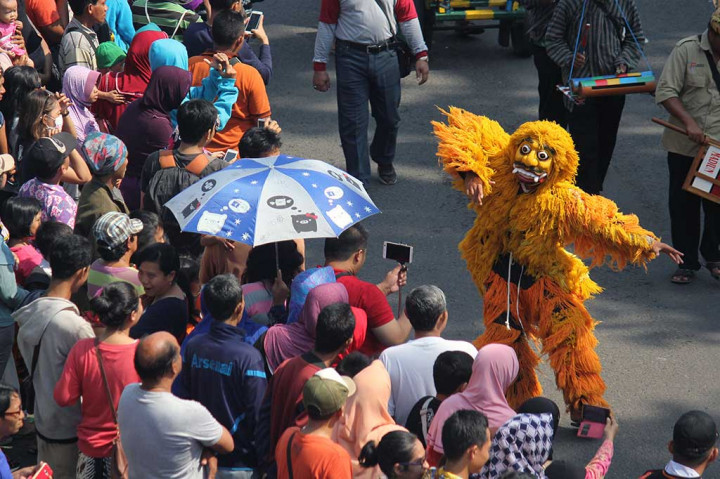 Parade Budaya dan Pawai Bunga Digelar di Surabaya