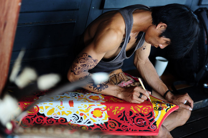 Lomba Lukis Perisai Peringati Pekan Gawe Dayak ke-31