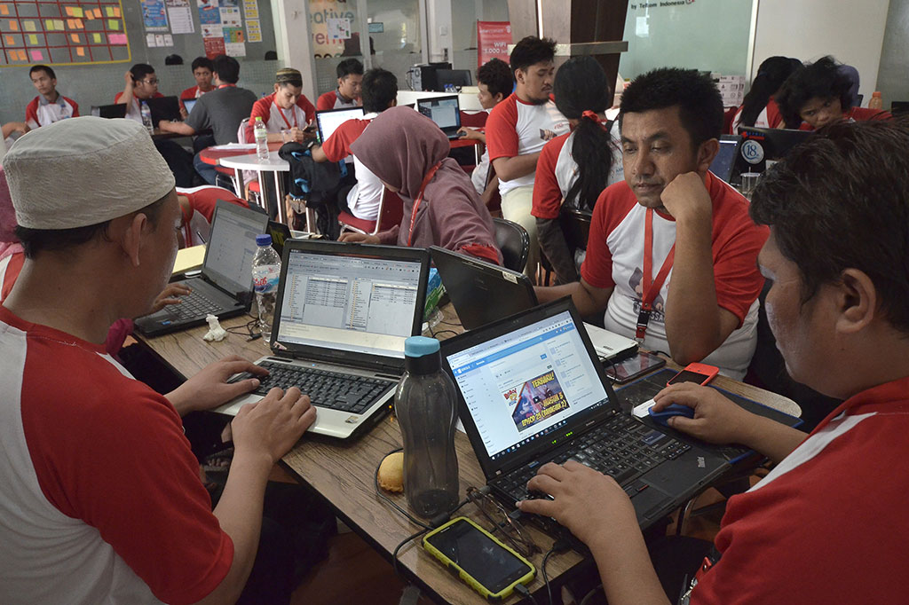 Antusias Peserta Ikuti Kompetisi 'Hackathon App Makassar Untuk Indonesia'