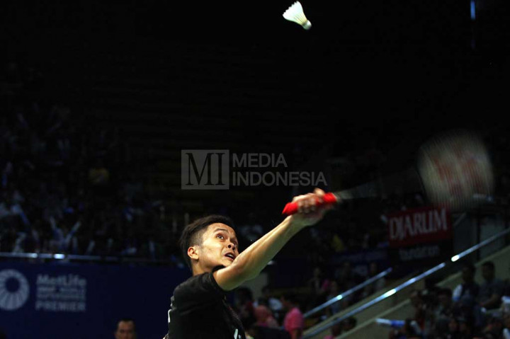 Ginting Gagal Balas Kekalahan Atas Jorgensen