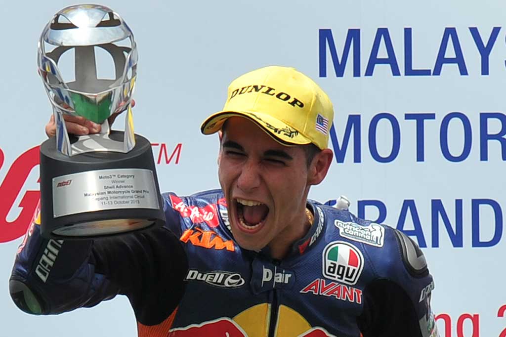 Dia bergabung dengan tim Red Bull KTM Ajo pada 2013, memenangi empat dari delapan balapan pertama, sampai akhirnya menempati posisi ketiga dalam kejuaraan, yang merupakan musim terbaiknya.