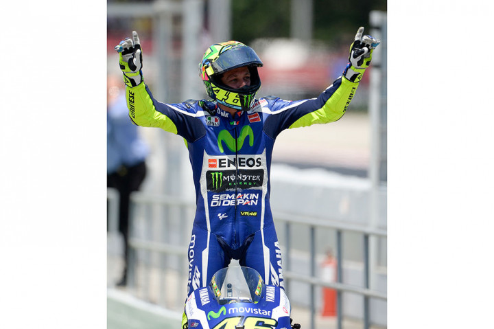 Rossi Juara MotoGP Catalunya