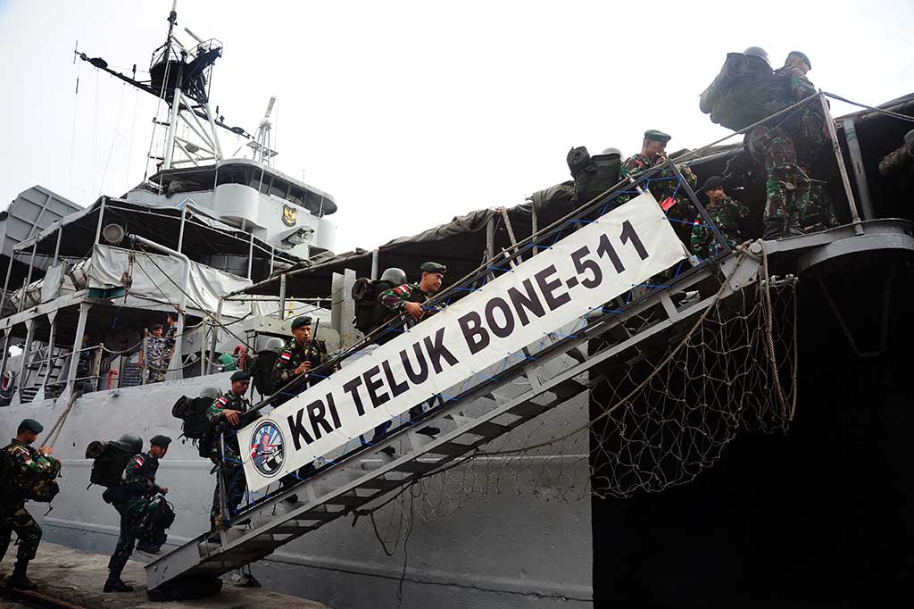 Pasukan Yonif 641/Raider Diberangkatkan ke Perbatasan Timor Leste