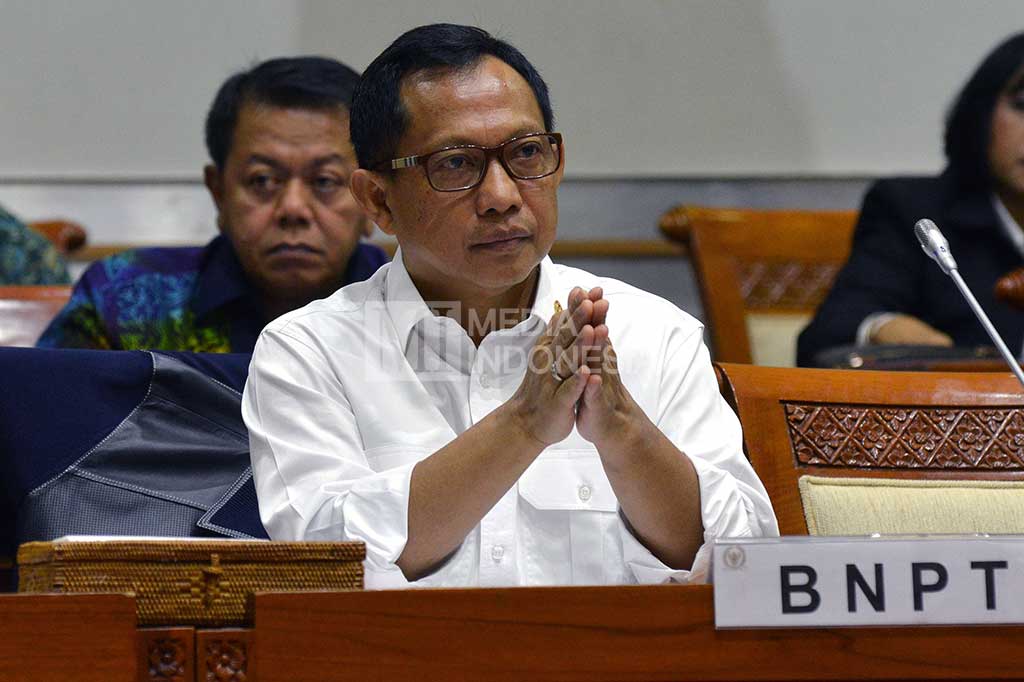 Sebelumnya ia merupakan Kepala Densus 88 Antiteror selama setahun dan dimutasi menjadi Deputi Penindakan dan Pembinaan Kemampuan BNPT. Dari BNPT, Tito menjadi Kapolda Papua selama dua tahun. Kemudian kembali ke Jakarta sebagai Asisten Perencanaan dan Anggaran (Asrena) Kapolri.