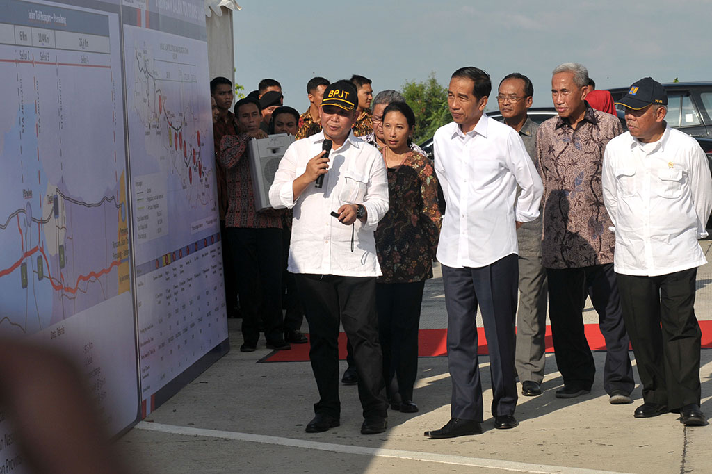 Presiden Resmikan Tol Pejagan-Pemalang