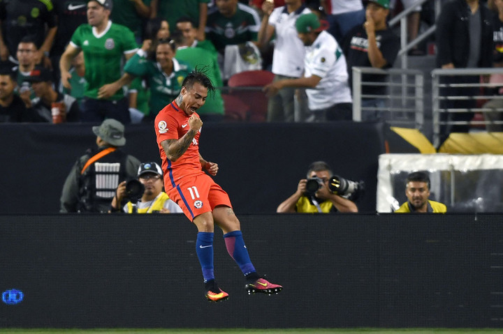 Chile Pesta Gol ke Gawang Meksiko