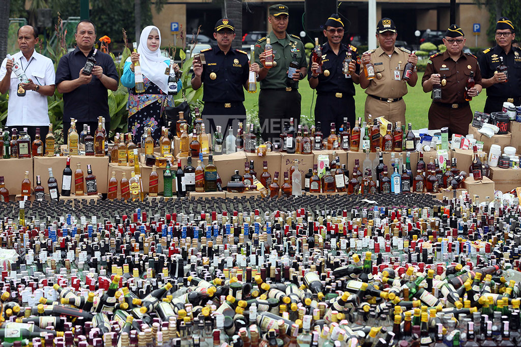 Bea Cukai Musnahkan Barang Ilegal Senilai Rp46 Miliar