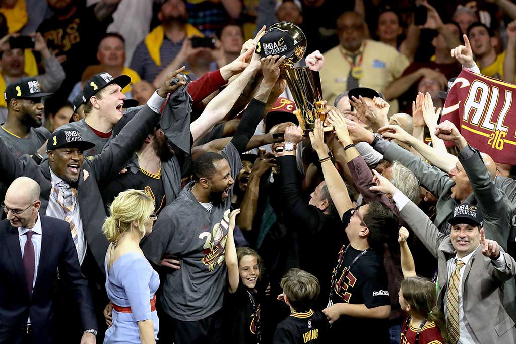 Bagi Cavaliers ini merupakan gelar juara NBA untuk pertama kalinya. Sebelumnya Cavs telah tampil di final pada 2007 dan 2015.