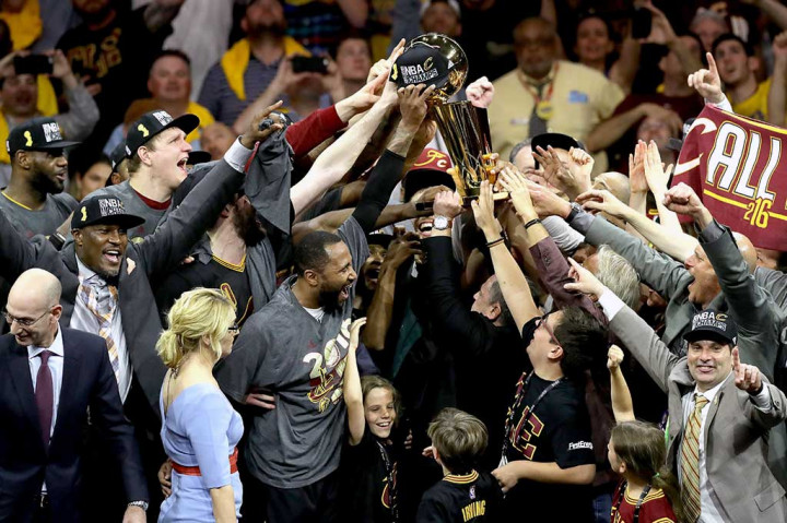Bagi Cavaliers ini merupakan gelar juara NBA untuk pertama kalinya. Sebelumnya Cavs telah tampil di final pada 2007 dan 2015.