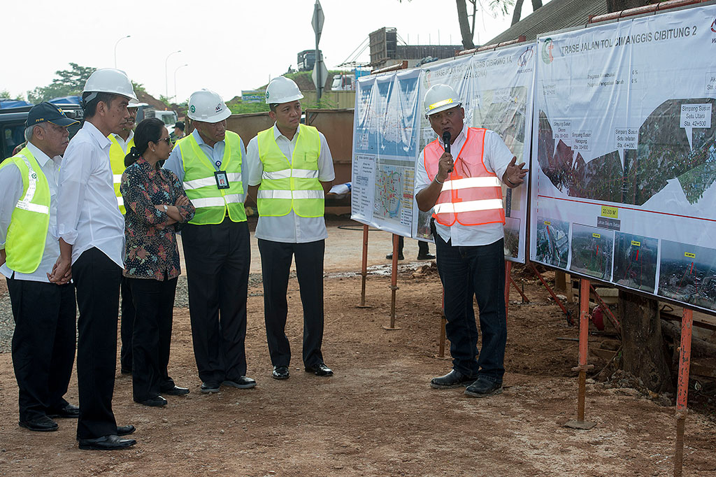 Presiden Tinjau Jalan Tol Cimanggis-Cibitung