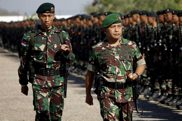 Kedatangan Satgas Pantas RI-RDTL